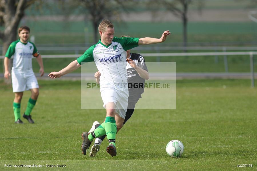 Nicolas Schmitt, Martin Blatterspiel, 31.03.2019, Kreisklasse Würzburg, TSV Rechtenbach, FC Gössenheim - Bild-ID: 2237478 Nicolas Schmitt, Martin Blatterspiel, 31.03.2019, Kreisklasse Würzburg, TSV Rechtenbach, FC Gössenheim - Bild-ID: 2237478