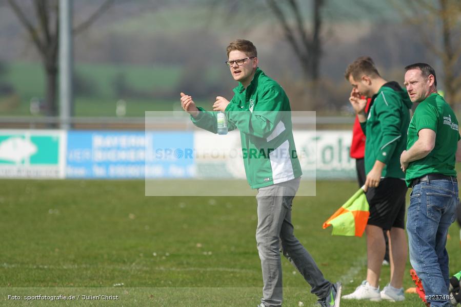 Michael Worbis, 31.03.2019, Kreisklasse Würzburg, TSV Rechtenbach, FC Gössenheim - Bild-ID: 2237483