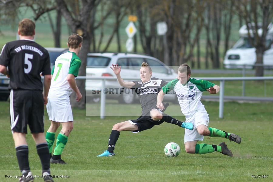 Martin Blatterspiel, Maximilian Heuer, 31.03.2019, Kreisklasse Würzburg, TSV Rechtenbach, FC Gössenheim - Bild-ID: 2237487