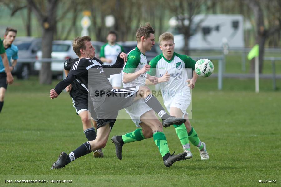 Benjamin Höfling, Markus Hock, 31.03.2019, Kreisklasse Würzburg, TSV Rechtenbach, FC Gössenheim - Bild-ID: 2237492
