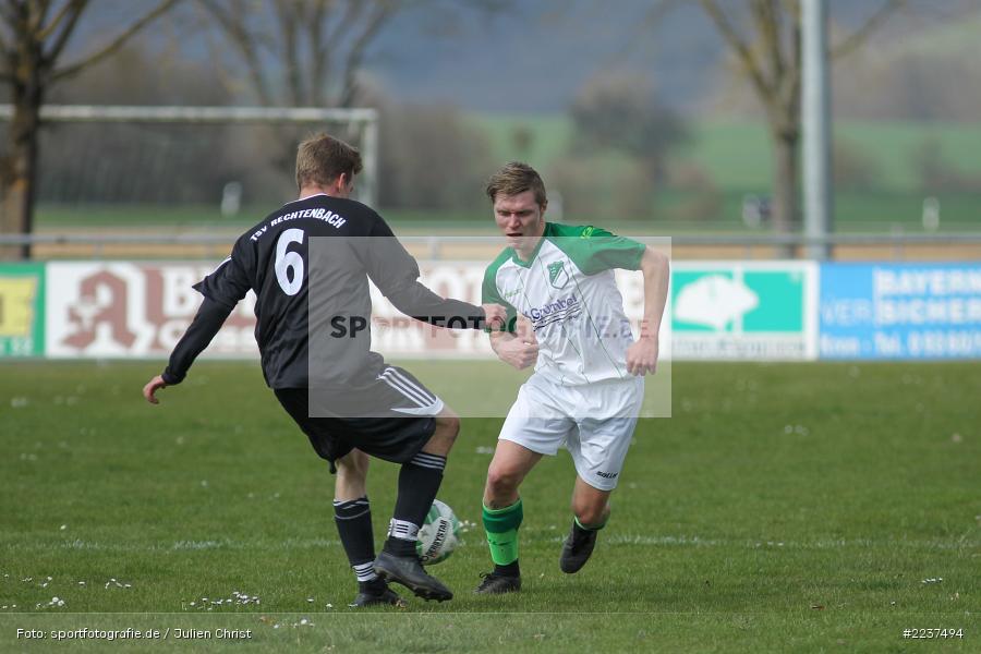 Benjamin Höfling, Markus Hock, 31.03.2019, Kreisklasse Würzburg, TSV Rechtenbach, FC Gössenheim - Bild-ID: 2237494 Benjamin Höfling, Markus Hock, 31.03.2019, Kreisklasse Würzburg, TSV Rechtenbach, FC Gössenheim - Bild-ID: 2237494