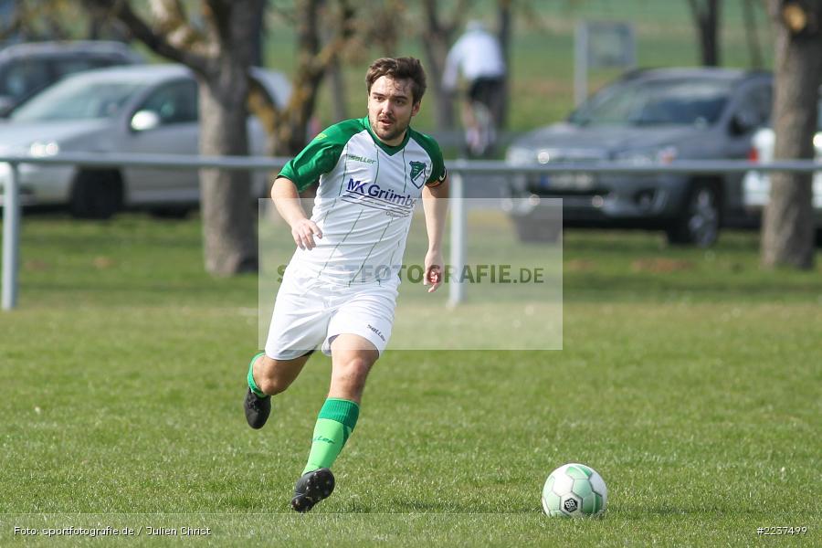 Julian Försch, 31.03.2019, Kreisklasse Würzburg, TSV Rechtenbach, FC Gössenheim - Bild-ID: 2237499 Julian Försch, 31.03.2019, Kreisklasse Würzburg, TSV Rechtenbach, FC Gössenheim - Bild-ID: 2237499