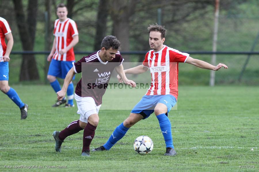 Steffen Lochmann, Andre Diehl, 31.03.2019, Kreisklasse Würzburg, TSV Partenstein, FC Karsbach - Bild-ID: 2237513 Steffen Lochmann, Andre Diehl, 31.03.2019, Kreisklasse Würzburg, TSV Partenstein, FC Karsbach - Bild-ID: 2237513
