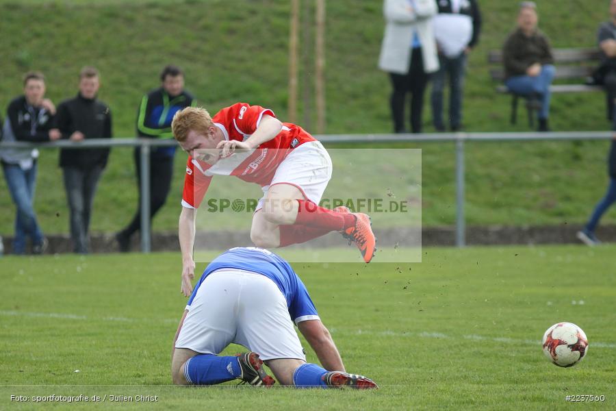 Martin Koberstein, Christian Schopf, 31.03.2019, B-Klasse Würzburg, TSV Wolfsmünster, FV Wernfeld/Adelsberg II - Bild-ID: 2237560