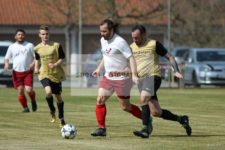 Daniel Ossig, Volker Horn, B-Klasse Würzburg, 31.03.2019, FV Langenprozelten/Neuendorf II, SG Eußenheim-Gambach II - Bild-ID: 2237575