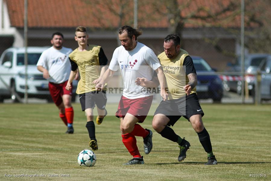 Daniel Ossig, Volker Horn, B-Klasse Würzburg, 31.03.2019, FV Langenprozelten/Neuendorf II, SG Eußenheim-Gambach II - Bild-ID: 2237576