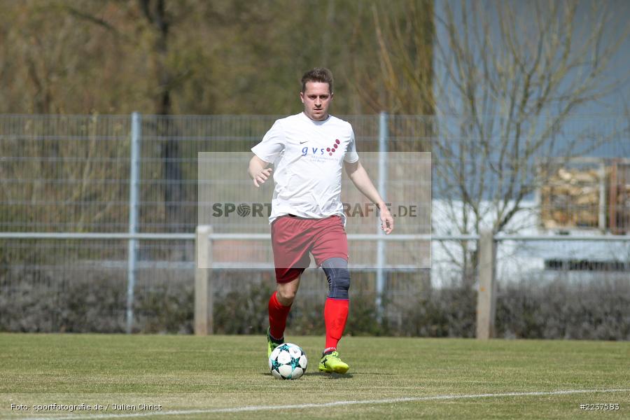 Julian Wahnschaffe, B-Klasse Würzburg, 31.03.2019, FV Langenprozelten/Neuendorf II, SG Eußenheim-Gambach II - Bild-ID: 2237583