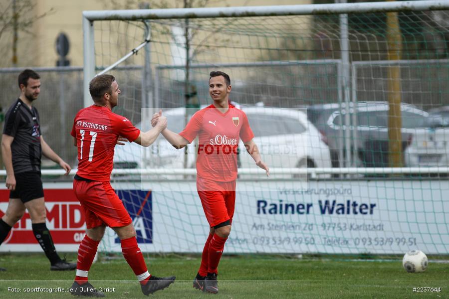 Bezirksliga Unterfranken, 03.04.2019, TSV Rottendorf, FV Karlstadt - Bild-ID: 2237644 Bezirksliga Unterfranken, 03.04.2019, TSV Rottendorf, FV Karlstadt - Bild-ID: 2237644