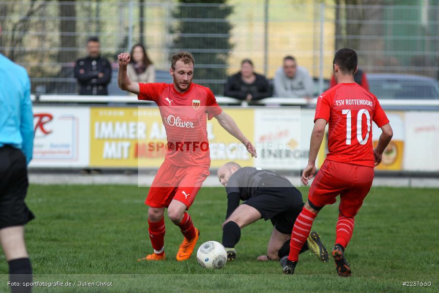 Bezirksliga Unterfranken, 03.04.2019, TSV Rottendorf, FV Karlstadt - Bild-ID: 2237660