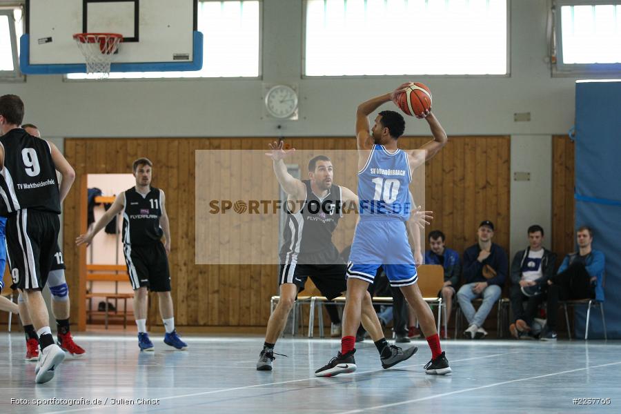 Rainer Schulze, Demetrius Carey, Dürrbachtalhalle, 06.04.2019, Final Four, TV Marktheidenfeld, SV Oberdürrbach - Bild-ID: 2237765