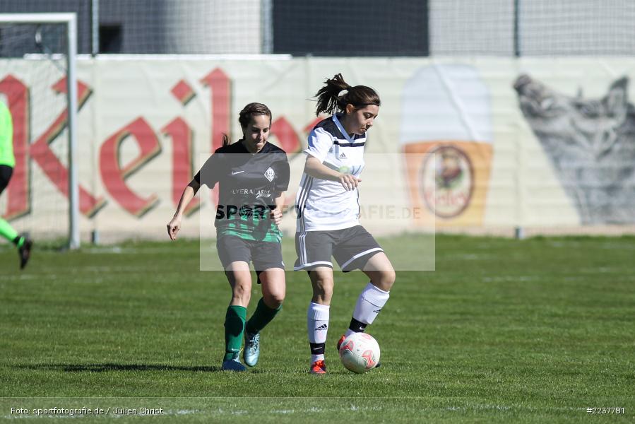 Ann Kathrin Sauer, Jasmin Köhler, 07.04.2019, Bezirksliga Frauen, 1. FFC Alzenau, FV Karlstadt - Bild-ID: 2237781 Ann Kathrin Sauer, Jasmin Köhler, 07.04.2019, Bezirksliga Frauen, 1. FFC Alzenau, FV Karlstadt - Bild-ID: 2237781