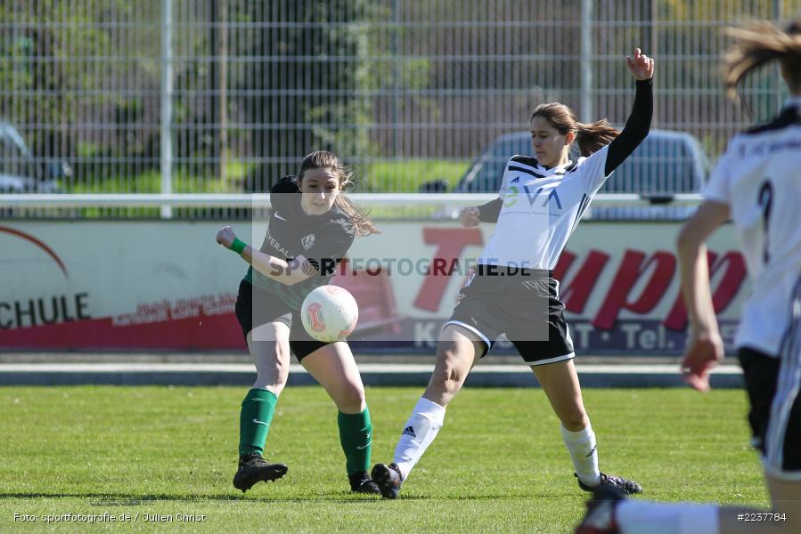 Veronika Altmann, Lisa Steinbach, 07.04.2019, Bezirksliga Frauen, 1. FFC Alzenau, FV Karlstadt - Bild-ID: 2237784 Veronika Altmann, Lisa Steinbach, 07.04.2019, Bezirksliga Frauen, 1. FFC Alzenau, FV Karlstadt - Bild-ID: 2237784