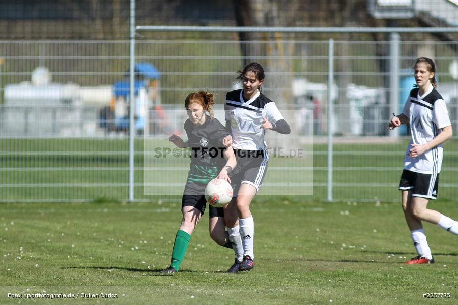 Pia Gehrsitz, Veronika Altmann, 07.04.2019, Bezirksliga Frauen, 1. FFC Alzenau, FV Karlstadt - Bild-ID: 2237793 Pia Gehrsitz, Veronika Altmann, 07.04.2019, Bezirksliga Frauen, 1. FFC Alzenau, FV Karlstadt - Bild-ID: 2237793
