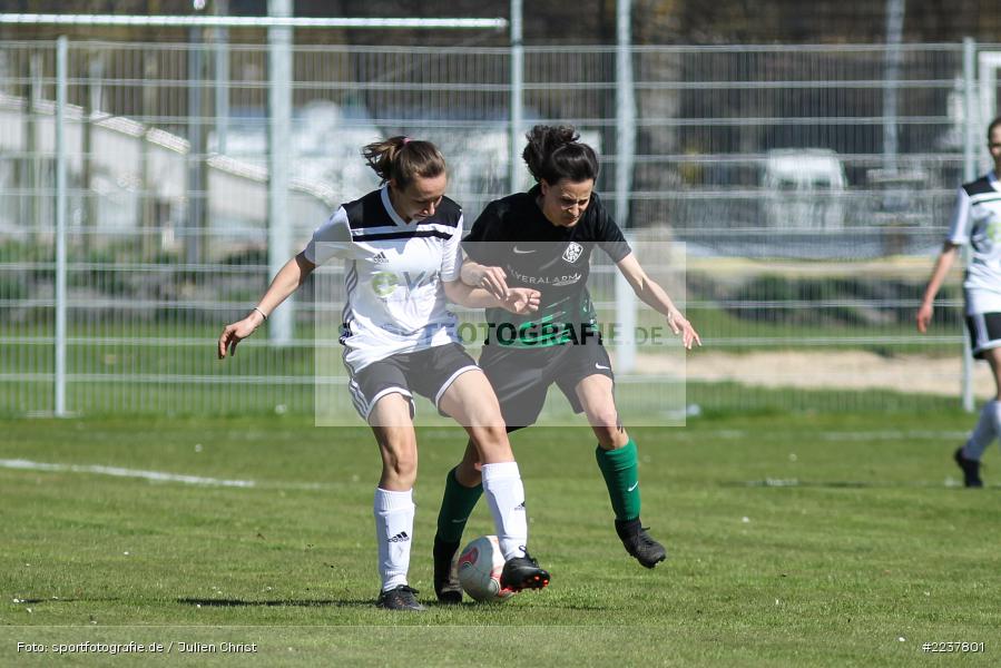 Verena Zull, Mara Bleistein, 07.04.2019, Bezirksliga Frauen, 1. FFC Alzenau, FV Karlstadt - Bild-ID: 2237801 Verena Zull, Mara Bleistein, 07.04.2019, Bezirksliga Frauen, 1. FFC Alzenau, FV Karlstadt - Bild-ID: 2237801