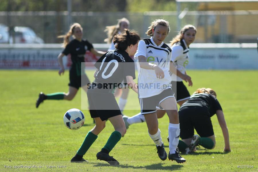 Mara Bleistein, Verena Zull, 07.04.2019, Bezirksliga Frauen, 1. FFC Alzenau, FV Karlstadt - Bild-ID: 2237834 Mara Bleistein, Verena Zull, 07.04.2019, Bezirksliga Frauen, 1. FFC Alzenau, FV Karlstadt - Bild-ID: 2237834