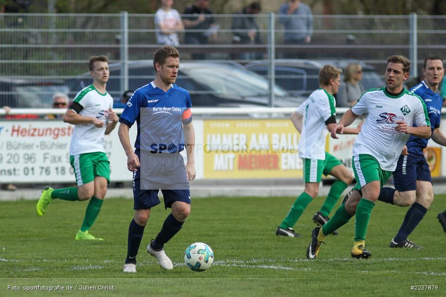 Manuel Scheller, 07.04.2019, Bezirksliga West, TSV Üttingen, FV Karlstadt - Bild-ID: 2237879