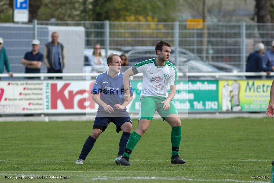 Sven Engelhardt, Lukas Weimer, 07.04.2019, Bezirksliga West, TSV Üttingen, FV Karlstadt - Bild-ID: 2237886 Sven Engelhardt, Lukas Weimer, 07.04.2019, Bezirksliga West, TSV Üttingen, FV Karlstadt - Bild-ID: 2237886