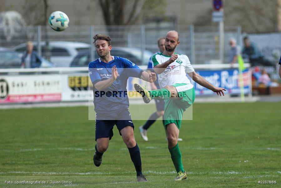 Sebastian Huller, Severin Wagner, 07.04.2019, Bezirksliga West, TSV Üttingen, FV Karlstadt - Bild-ID: 2237888 Sebastian Huller, Severin Wagner, 07.04.2019, Bezirksliga West, TSV Üttingen, FV Karlstadt - Bild-ID: 2237888
