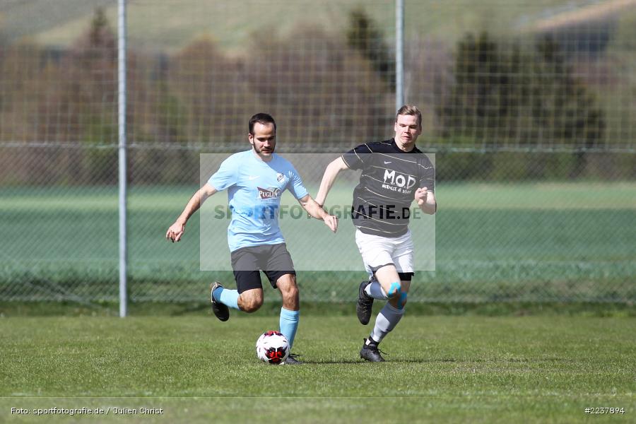 Fabian Reith, William Vielwerth, 07.04.2019, Bezirksliga West, TSV Keilberg, TSV Retzbach - Bild-ID: 2237894