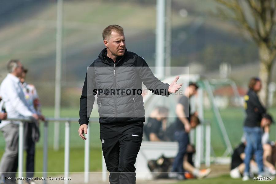 Matthias Frank, 07.04.2019, Bezirksliga West, TSV Keilberg, TSV Retzbach - Bild-ID: 2237906