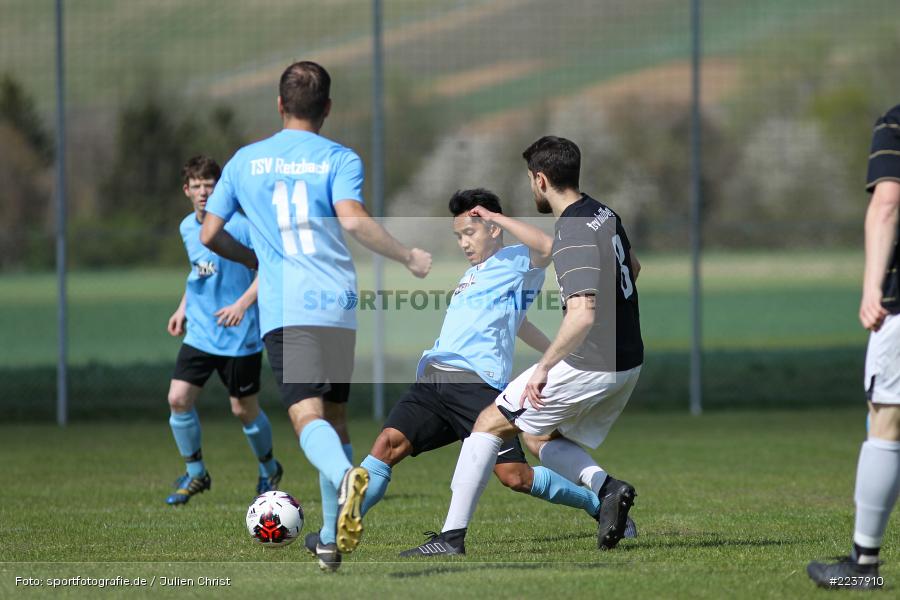 Falk Siegmund, Thawatchai Pimsai, 07.04.2019, Bezirksliga West, TSV Keilberg, TSV Retzbach - Bild-ID: 2237910
