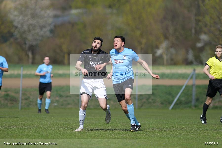 Nicolai Zull, Fabian Roth, 07.04.2019, Bezirksliga West, TSV Keilberg, TSV Retzbach - Bild-ID: 2237912