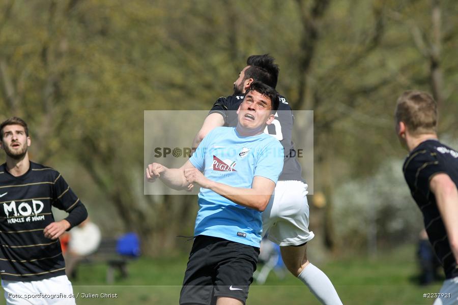 Fabian Roth, Nicolai Zull, 07.04.2019, Bezirksliga West, TSV Keilberg, TSV Retzbach - Bild-ID: 2237921