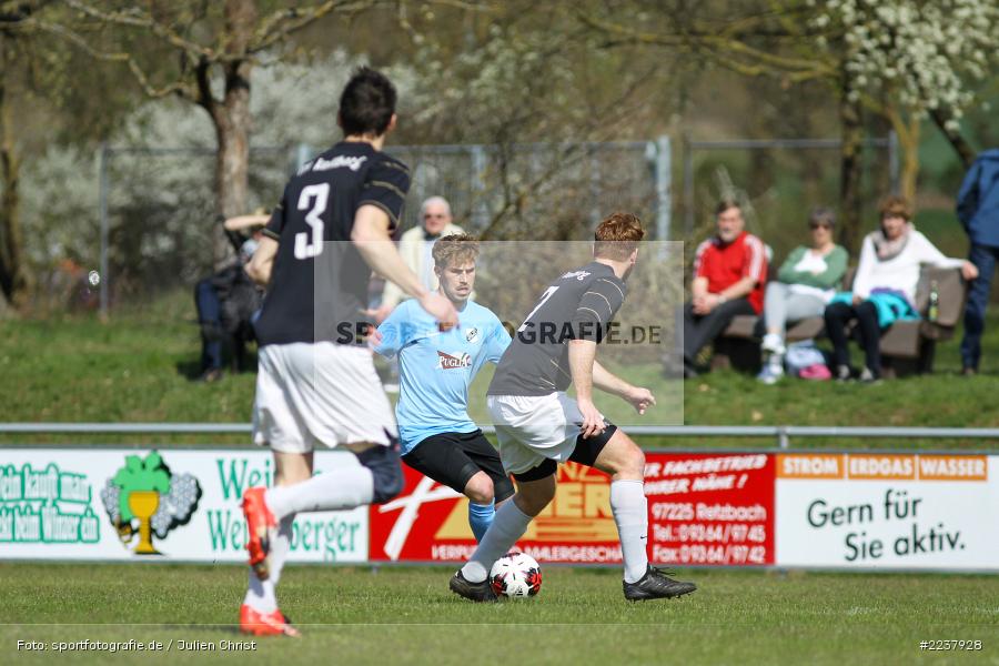 Philipp Gößwein, 07.04.2019, Bezirksliga West, TSV Keilberg, TSV Retzbach - Bild-ID: 2237928