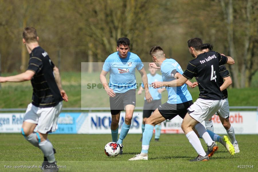 Nicolai Zull, 07.04.2019, Bezirksliga West, TSV Keilberg, TSV Retzbach - Bild-ID: 2237934