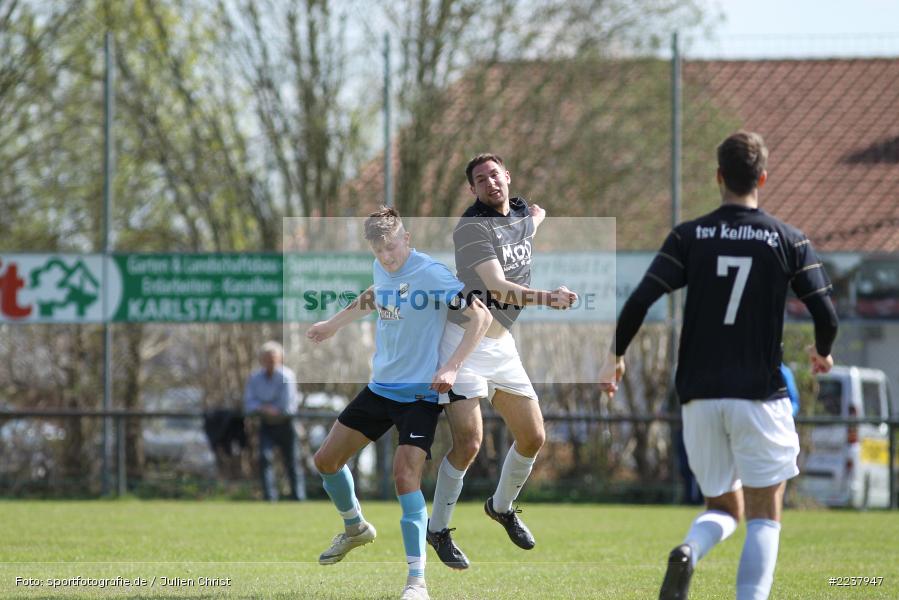 Maximilian Köstler, Daniel Reinhardt, 07.04.2019, Bezirksliga West, TSV Keilberg, TSV Retzbach - Bild-ID: 2237947