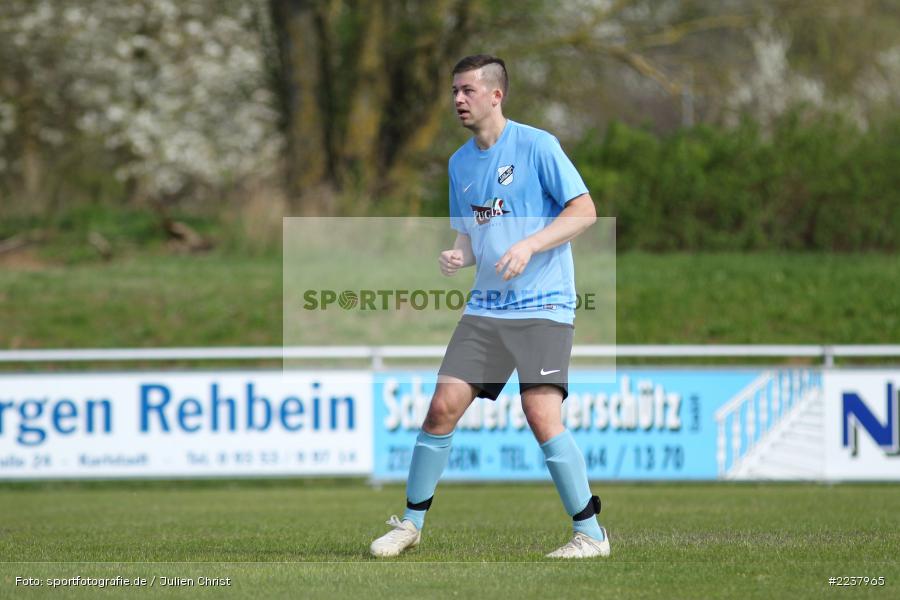 Tobias Hehrlein, 07.04.2019, Bezirksliga West, TSV Keilberg, TSV Retzbach - Bild-ID: 2237965