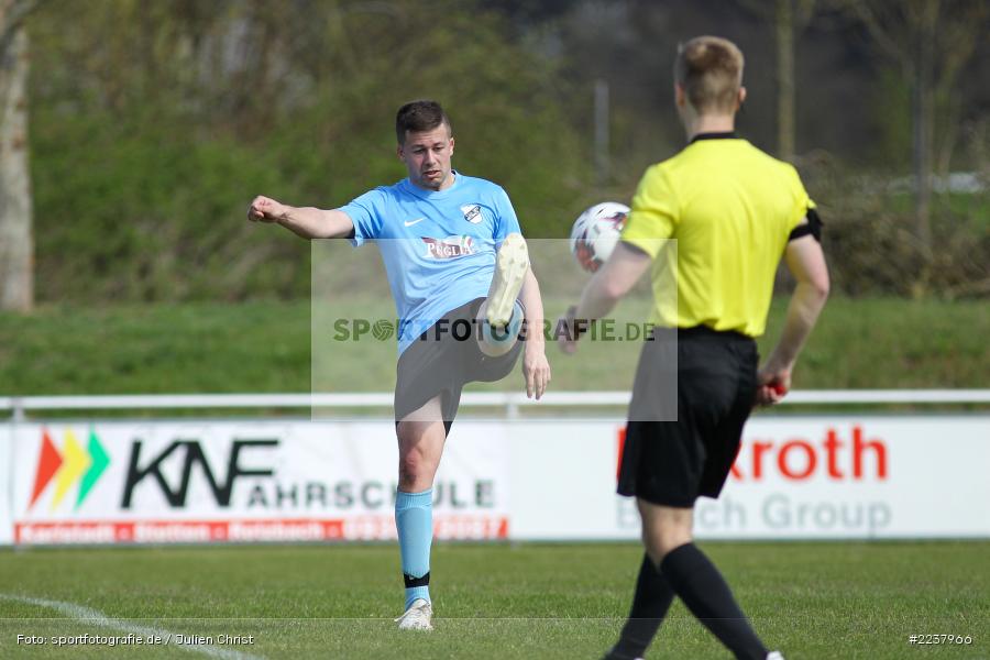 Tobias Hehrlein, 07.04.2019, Bezirksliga West, TSV Keilberg, TSV Retzbach - Bild-ID: 2237966