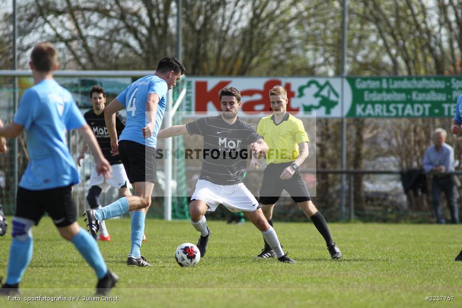 Falk Siegmund, Nicolai Zull, 07.04.2019, Bezirksliga West, TSV Keilberg, TSV Retzbach - Bild-ID: 2237967