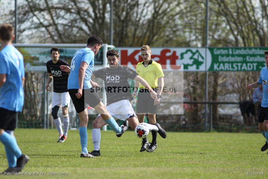 Falk Siegmund, Nicolai Zull, 07.04.2019, Bezirksliga West, TSV Keilberg, TSV Retzbach - Bild-ID: 2237968