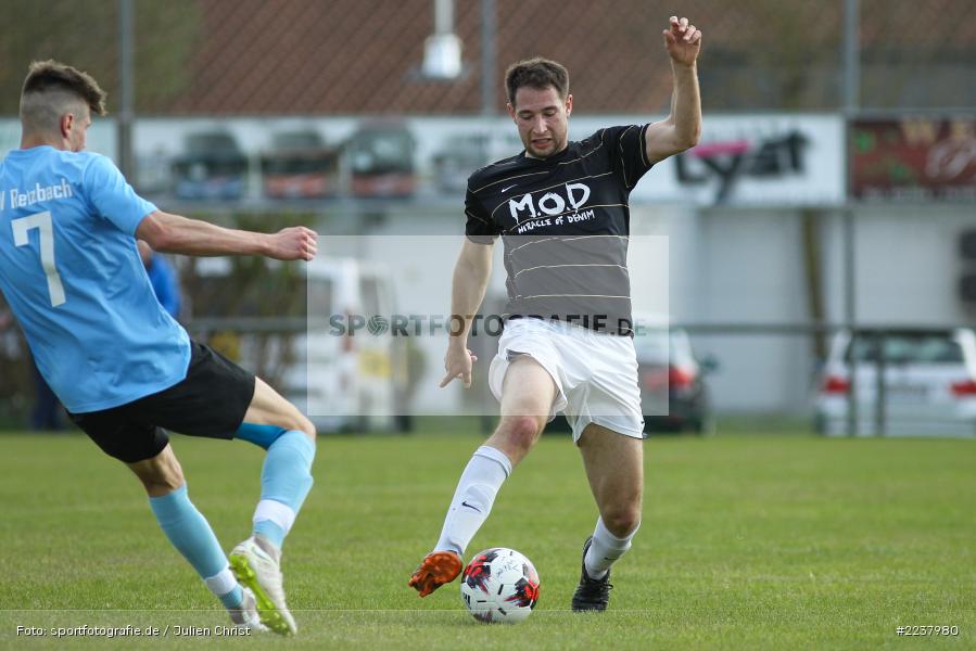 Maximilian Köstler, Daniel Reinhardt, 07.04.2019, Bezirksliga West, TSV Keilberg, TSV Retzbach - Bild-ID: 2237980
