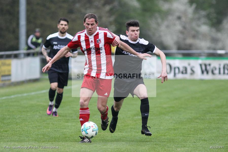 Andreas Graup, Jan Wabnitz, 09.04.2019, Landesliga Nordwest, FC Fuchsstadt, TSV Karlburg - Bild-ID: 2237997