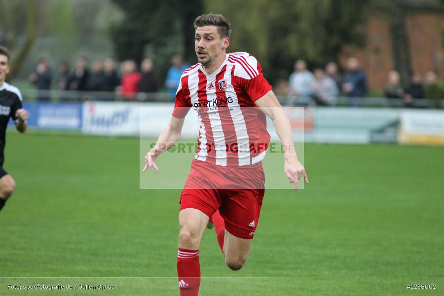 Johannes Feser, 09.04.2019, Landesliga Nordwest, FC Fuchsstadt, TSV Karlburg - Bild-ID: 2238002