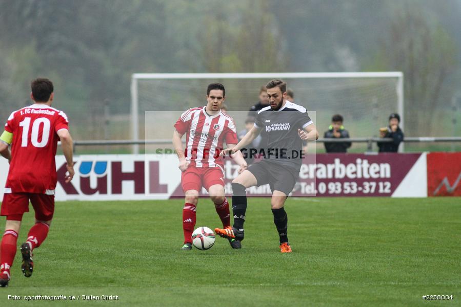 Sebastian Stumpf, Lukas Lieb, 09.04.2019, Landesliga Nordwest, FC Fuchsstadt, TSV Karlburg - Bild-ID: 2238004