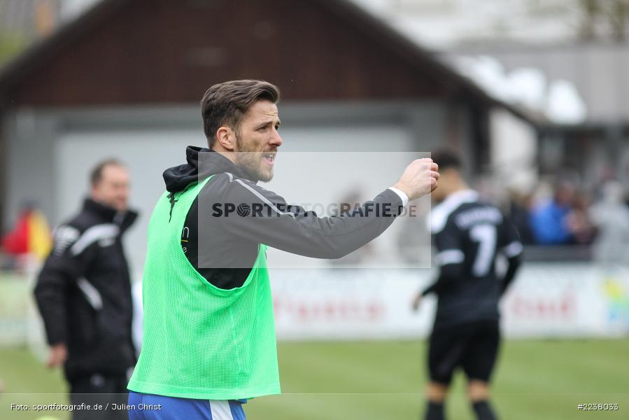 Andreas Zehner, Landesliga Nordwest, 13.04.2019, TSV Unterpleichfeld, TSV Karlburg - Bild-ID: 2238033