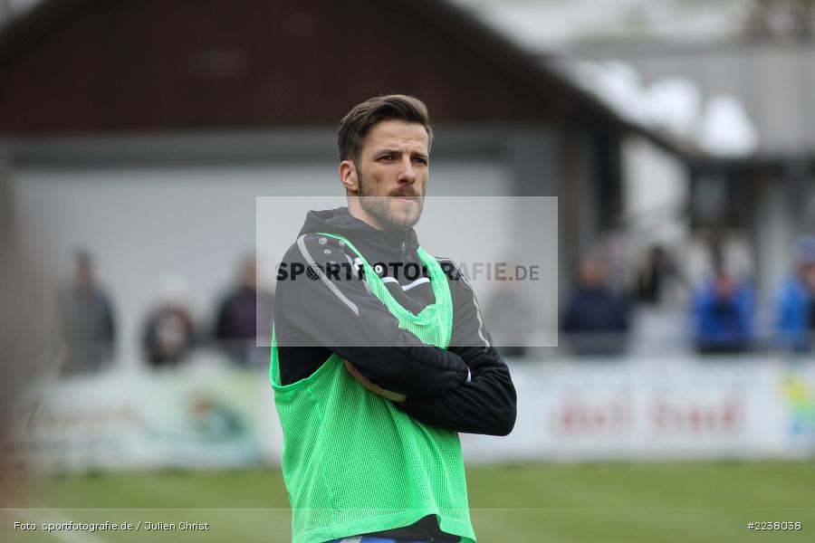 Andreas Zehner, Landesliga Nordwest, 13.04.2019, TSV Unterpleichfeld, TSV Karlburg - Bild-ID: 2238038