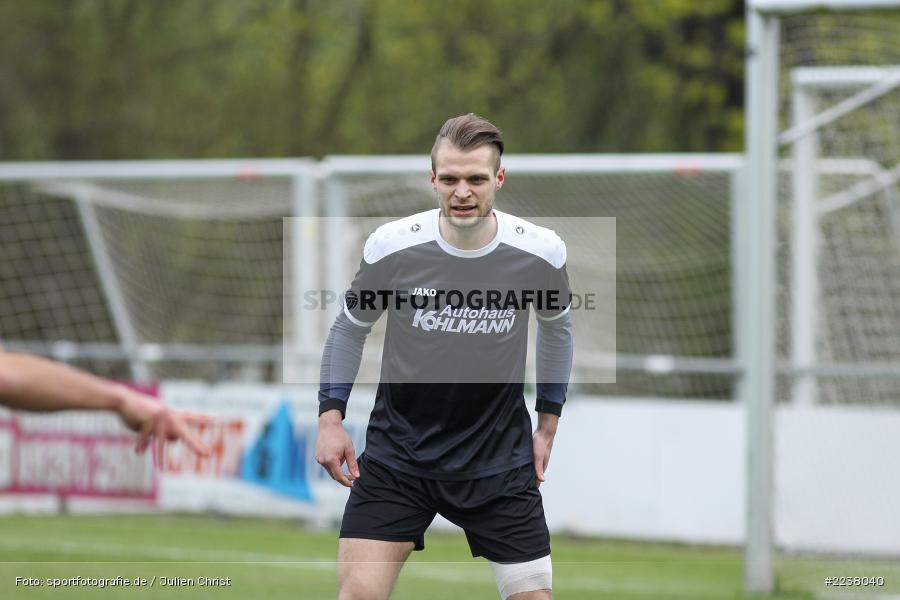 Marvin Schramm, Landesliga Nordwest, 13.04.2019, TSV Unterpleichfeld, TSV Karlburg - Bild-ID: 2238040 Marvin Schramm, Landesliga Nordwest, 13.04.2019, TSV Unterpleichfeld, TSV Karlburg - Bild-ID: 2238040