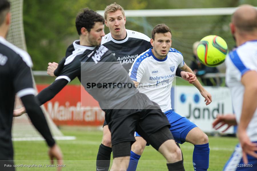 Leon Vollmuth, Marco Schiebel, Landesliga Nordwest, 13.04.2019, TSV Unterpleichfeld, TSV Karlburg - Bild-ID: 2238050