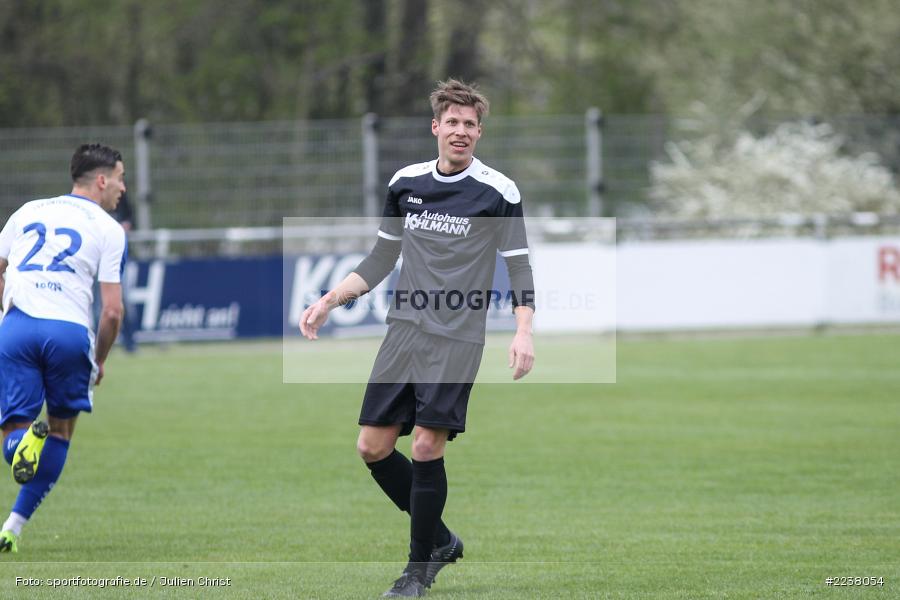 David Machau, Landesliga Nordwest, 13.04.2019, TSV Unterpleichfeld, TSV Karlburg - Bild-ID: 2238054