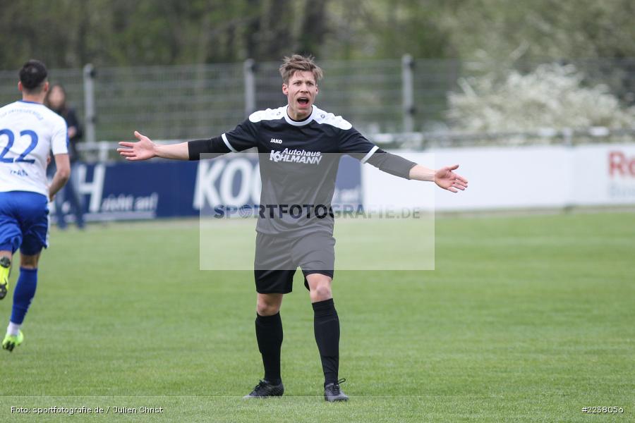 David Machau, Landesliga Nordwest, 13.04.2019, TSV Unterpleichfeld, TSV Karlburg - Bild-ID: 2238056