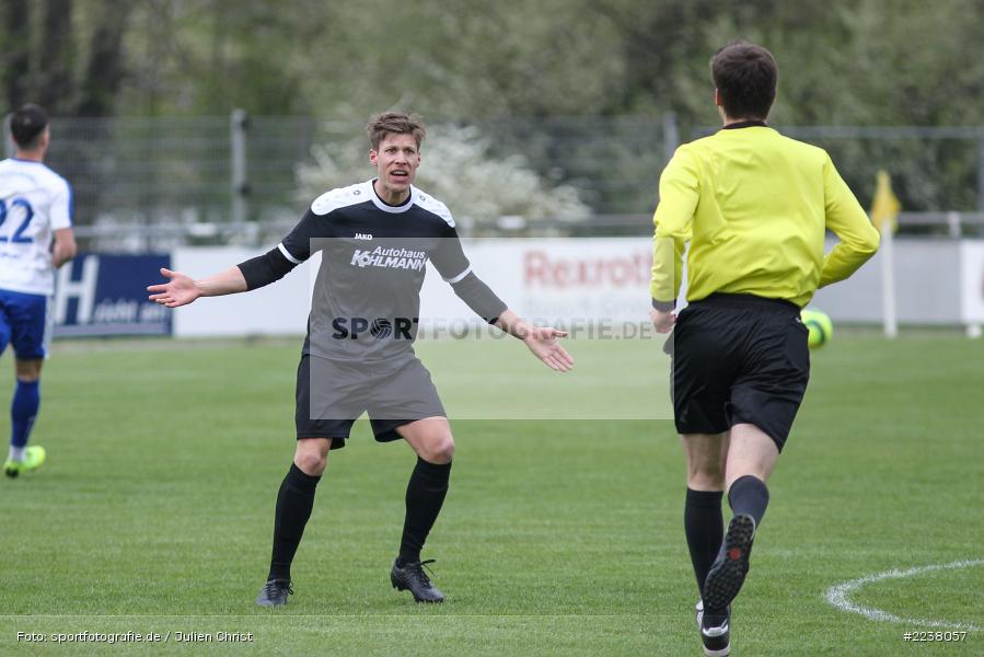 David Machau, Landesliga Nordwest, 13.04.2019, TSV Unterpleichfeld, TSV Karlburg - Bild-ID: 2238057