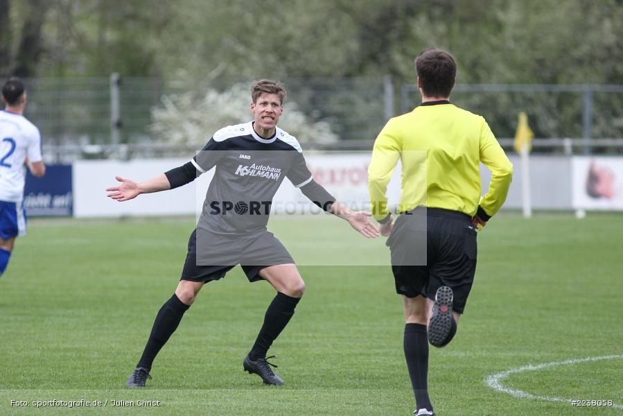 David Machau, Landesliga Nordwest, 13.04.2019, TSV Unterpleichfeld, TSV Karlburg - Bild-ID: 2238058