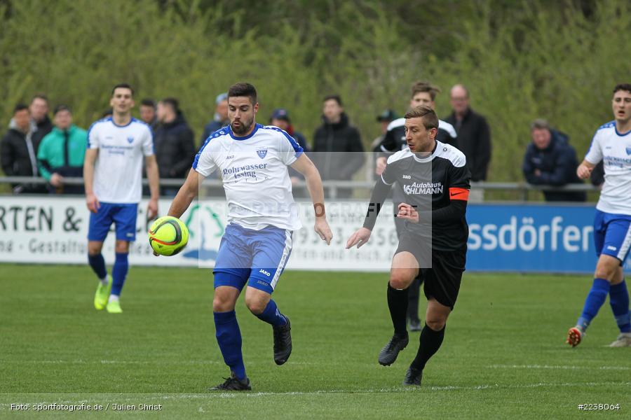 Christoph Hiesberger, Manuel Römlein, Landesliga Nordwest, 13.04.2019, TSV Unterpleichfeld, TSV Karlburg - Bild-ID: 2238064