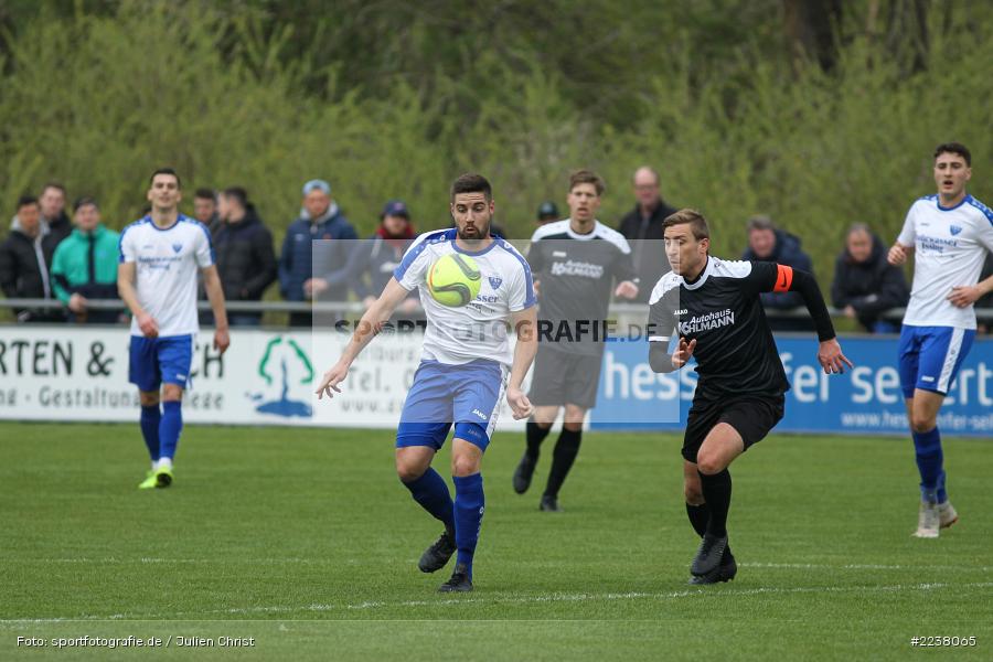 Christoph Hiesberger, Manuel Römlein, Landesliga Nordwest, 13.04.2019, TSV Unterpleichfeld, TSV Karlburg - Bild-ID: 2238065