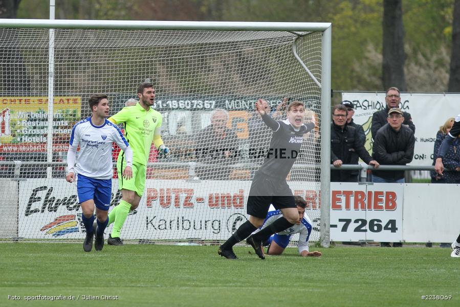 Marco Schiebel, Landesliga Nordwest, 13.04.2019, TSV Unterpleichfeld, TSV Karlburg - Bild-ID: 2238069
