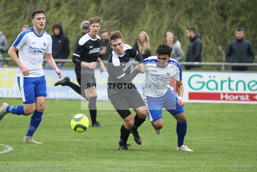 Andreas Fernando, Andreas Rösch, Landesliga Nordwest, 13.04.2019, TSV Unterpleichfeld, TSV Karlburg - Bild-ID: 2238082 Andreas Fernando, Andreas Rösch, Landesliga Nordwest, 13.04.2019, TSV Unterpleichfeld, TSV Karlburg - Bild-ID: 2238082